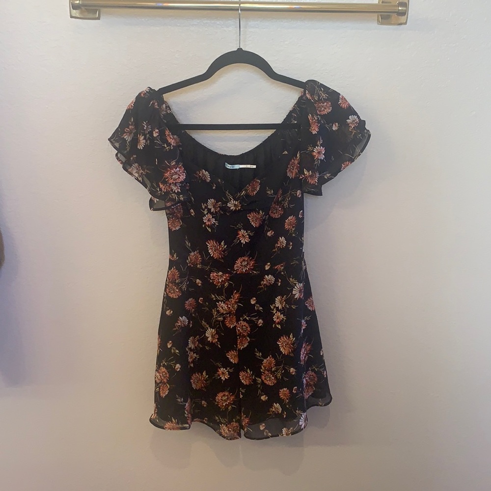 Floral Urban Outfitters romper